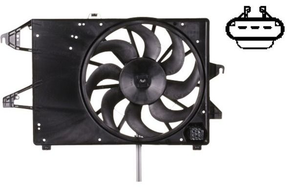 Radyatör Fan ve Motoru  MAHLE CFF 325 000S