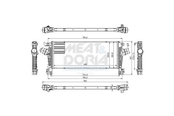 Turbo Radyatörü  NRF 30933