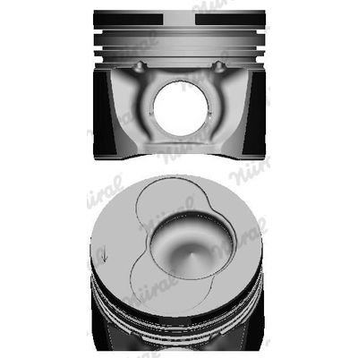 Piston (79.51MM-STD)  GOETZE 87-72161-STD