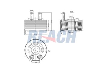 Motor Yağ Soğutucu  MAHLE CLC 225 000S  21305EB300
