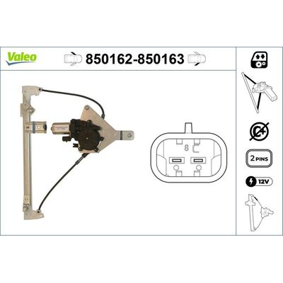 Cam Krikosu Ön Sol Fiat Panda (141)(1980->)  VALEO 850162