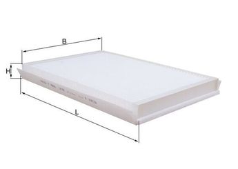 Polen Filtresi  MAHLE LA 307  A9068300218 2E0819021F 2E0819638 9068300218 2E0819638A JZW819653C