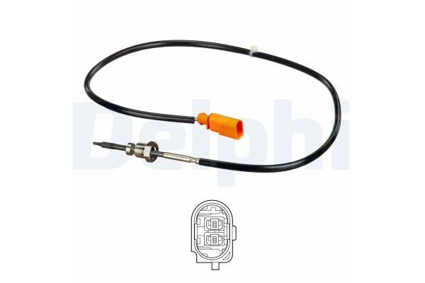 Egzoz Sıcaklık Sensörü  Audi A3 Cabriolet (8P7)(04.2008->)  DELPHI TS30139