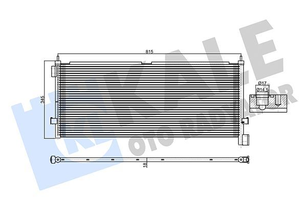 Klima Radyatörü  KALE 350410