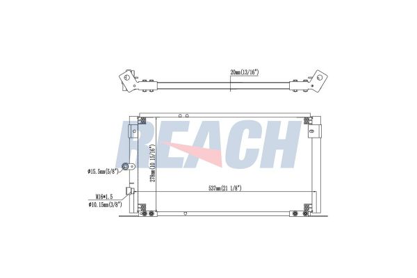Klima Radyatörü  MGA 82552