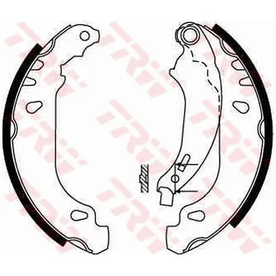 Fren Pabuçlu Balata Arka MAHER 14865