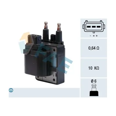 Ateşleme Bobini  Renault Safrane (B54)(09.1996->)  BSG 95-835-007