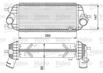 Turbo Radyatörü  VALEO 818626  28271 282712A850 28271-2A850