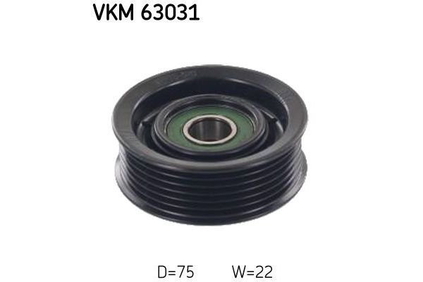 Vantilatör Kayış Gergi Rulmanı  Honda CR-V (RE)(06.2013->)  SKF VKM 63031