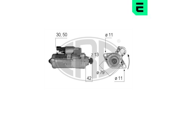 Marş Dinamosu  Volkswagen Sharan (7N1)(05.2010->2015)  ERA 220590