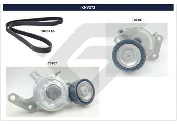 Vantilatör Kayış Seti  HUTCHINSON 272  1616876980 1687977080 1616876780