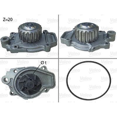 Devirdaim Su Pompası  VALEO 506028