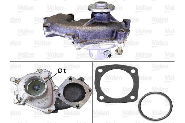 Devirdaim Su Pompası  Fiat Palio (178) Weekend (1997->)  VALEO 506712