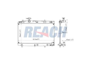 Su Radyatörü  RADISEN RR 607106  164000Y260 RR607106