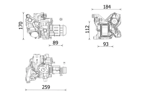Egr Valfi  MAHLE CE 42 000P