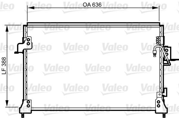 Klima Radyatörü  Land Rover Discovery (06.2002->)  VALEO 818025