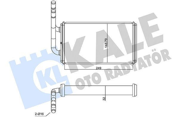 Kalorifer Radyatörü  KALE 290200