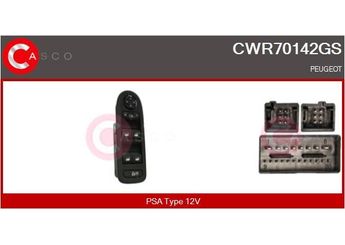 Cam Açma Düğmesi Ön Sol PSA ORJINAL 649027  649027