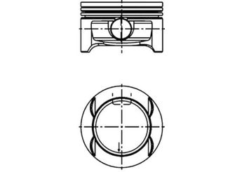 Piston (73.90MM-STD)  NÜRAL 8771667050000G  5623262 55351108 55355070 55355071 55355072 55558189 55559908 624065 6 24 065