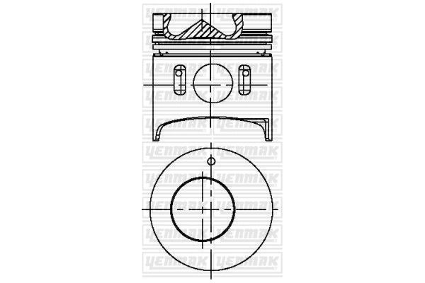 Piston (104.50MM-0.50)  YENMAK 31-04374-050