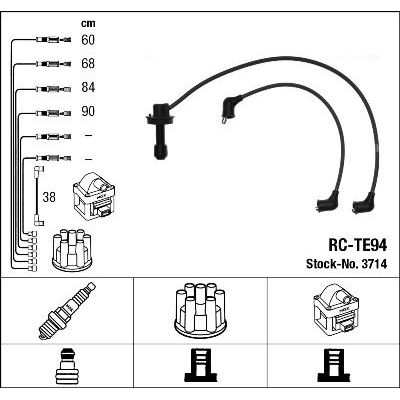 Buji Kablosu  NGK 3714