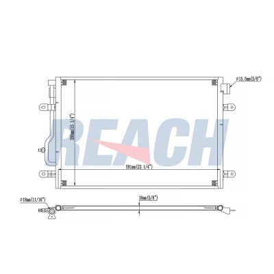 Klima Radyatörü  VEKA 43-1303