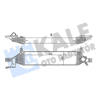 Turbo Radyatörü  Nissan Qashqai (J10)(01.2007->)  VEKA 42-3102