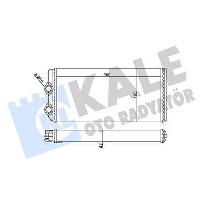 Kalorifer Radyatörü  KALE 351695