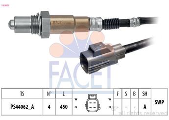 Oksijen (Lambda) Sensörü  BLUE PRINT ADF127001  30756122 AH229G444AA AH22-9G444-AA AH229G444CA AH22-9G444-CA LR005793 LR013661 LR014011 MHK500870 MHK500910 30677175 30713979 31319665