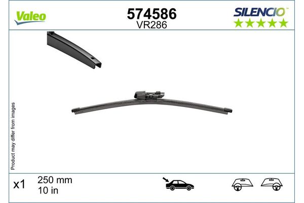 Silecek Süpürgesi Arka   Volkswagen Golf VIII (CD1)(12.2019->)  VALEO 574586
