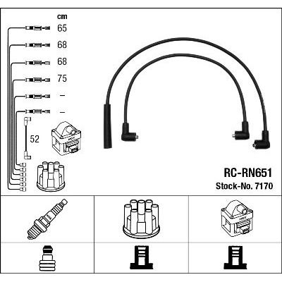 Buji Kablosu  NGK 7170