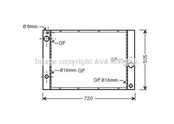Su Radyatörü  BEHR 8MK 376 745-761  17117553666?á