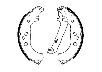 Fren Pabuçlu Balata Arka HATTAT 3032308  