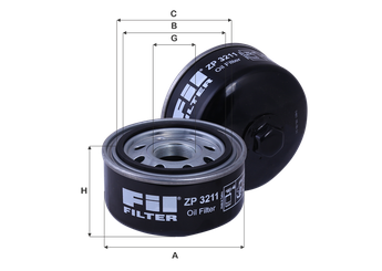 Yağ Filtresi  FIL FILTRE ZP 3211  