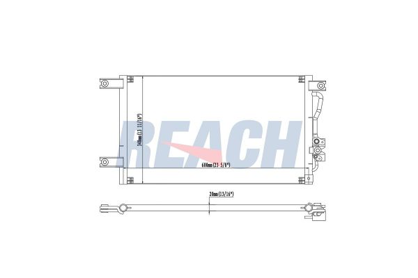Klima Radyatörü  Mitsubishi Pajero Sport (K90)(1999->)  DELPHI TSP0225613