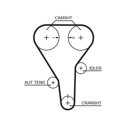 Triger Kayışı  GATES 5356XS