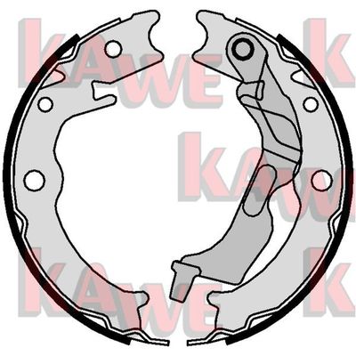 El Fren Balatası  Daewoo Evanda (2003->)  BRAXIS AC0200