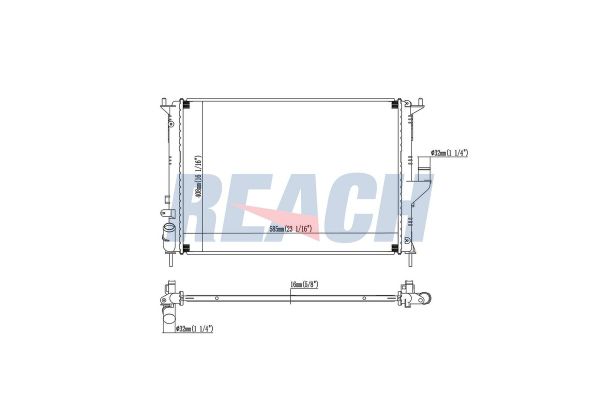 Su Radyatörü  Dacia Sandero (06.2008->)  WENDERPARTS BA17111712977