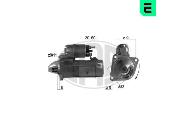 Marş Dinamosu  Fiat Doblo (223) Cargo (01.2001->08.2005)  ERA 220155A