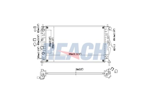 Su Radyatörü  BEHR 8MK 376 718-711