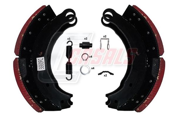 Fren Pabuçlu Balata Arka BEŞER BS5879/1