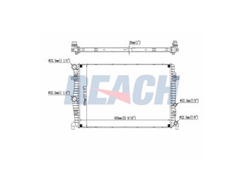 Su Radyatörü  VEKA 16-3142B  2Q0121253K 2Q0121253L