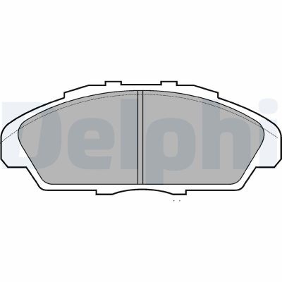 Fren Disk Balata Ön DELPHI LP733