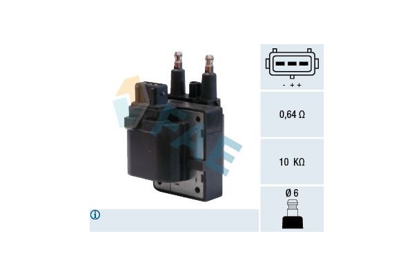 Ateşleme Bobini  Renault Safrane (B54)(09.1996->)  BSG 95-835-007