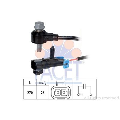 Vuruntu Sensörü  FACET 9.3238