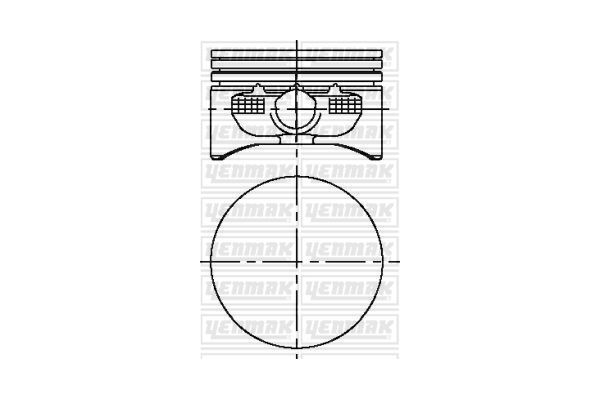 Piston (79.00MM-STD)  GOETZE 87-71673-STD