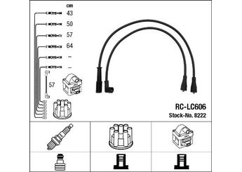 Buji Kablosu  NGK 8222  