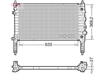 Su Radyatörü  DENSO DRM20119  DRM20119 1300360 95298556