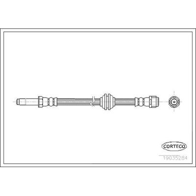 Fren Hortumu Ön Sağ veya Sol FROW 459.1112.003