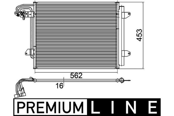 Klima Radyatörü  MAHLE AC 325 000P